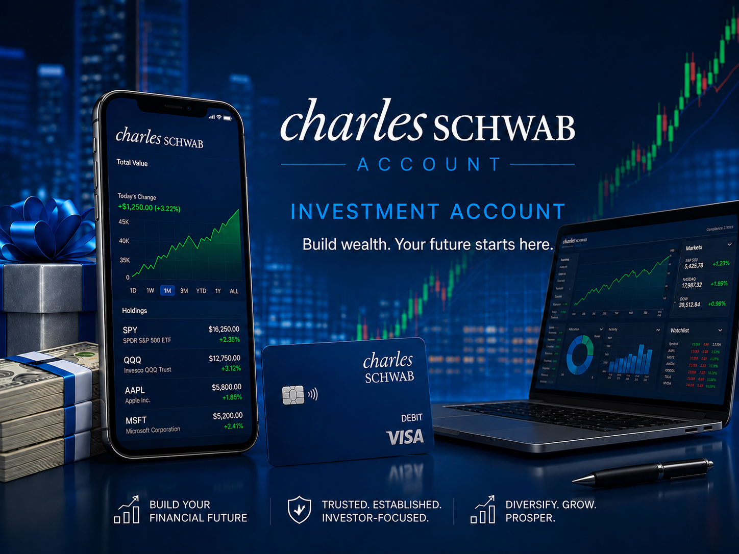 $150,000 Charles Schwab Account
