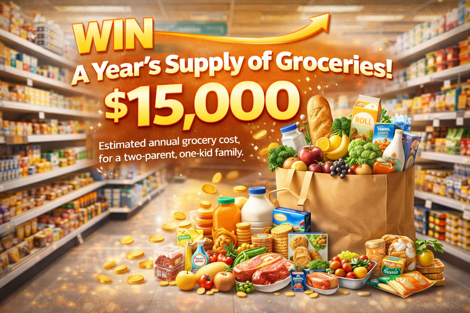 A Year of Groceries